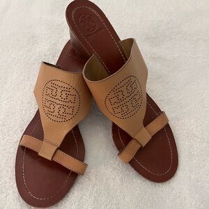 Tory Burch wedge sandals 10